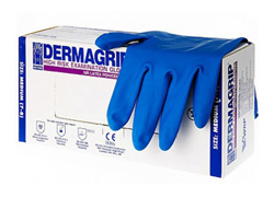 Нитриловые перчатки Dermagrip на for-med.ru