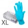 Нитриловые перчатки CONNECT BLUE NITRILE размер XL